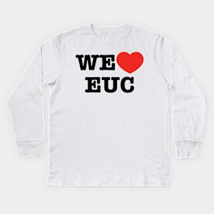 We Love EUC Electric Unicycle Cool Kids Long Sleeve T-Shirt